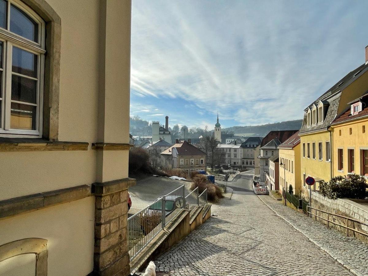 Bergblick Apartment SäChsische Schweiz ゼーブニッツ エクステリア 写真