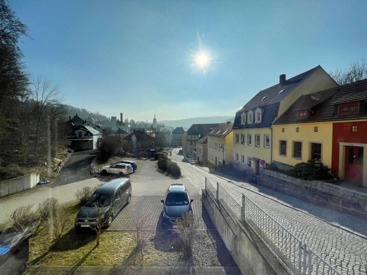 Bergblick Apartment SäChsische Schweiz ゼーブニッツ エクステリア 写真